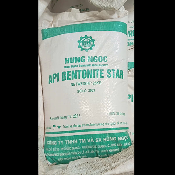 API bentonite star